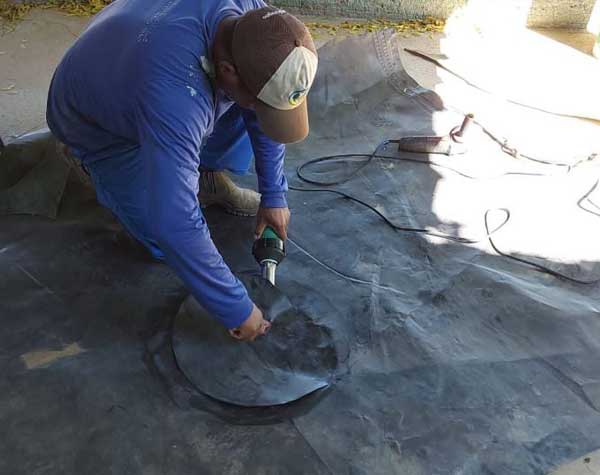 M&aacute;y h&agrave;n bạt HDPE cầm tay LST 1600A