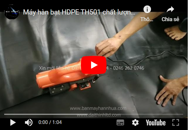 M&aacute;y h&agrave;n bạt nhựa TH501