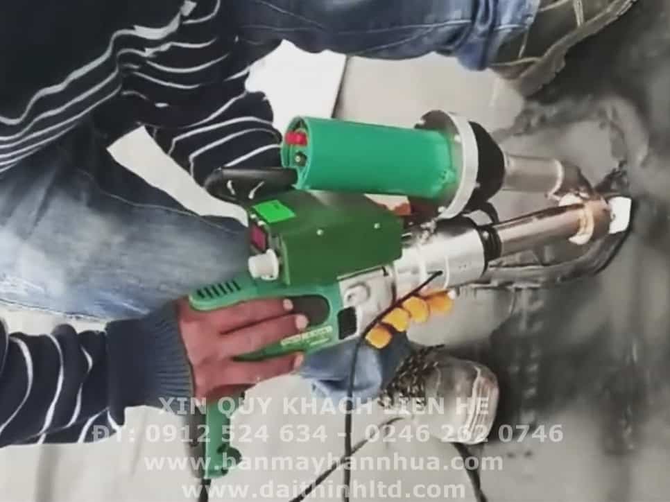 LST600A m&aacute;y h&agrave;n đ&ugrave;n bạt nhựa HDPE