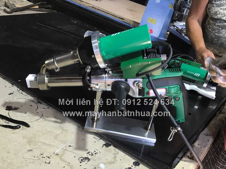 M&aacute;y h&agrave;n đ&ugrave;n nhựa HDPE PP PVDF