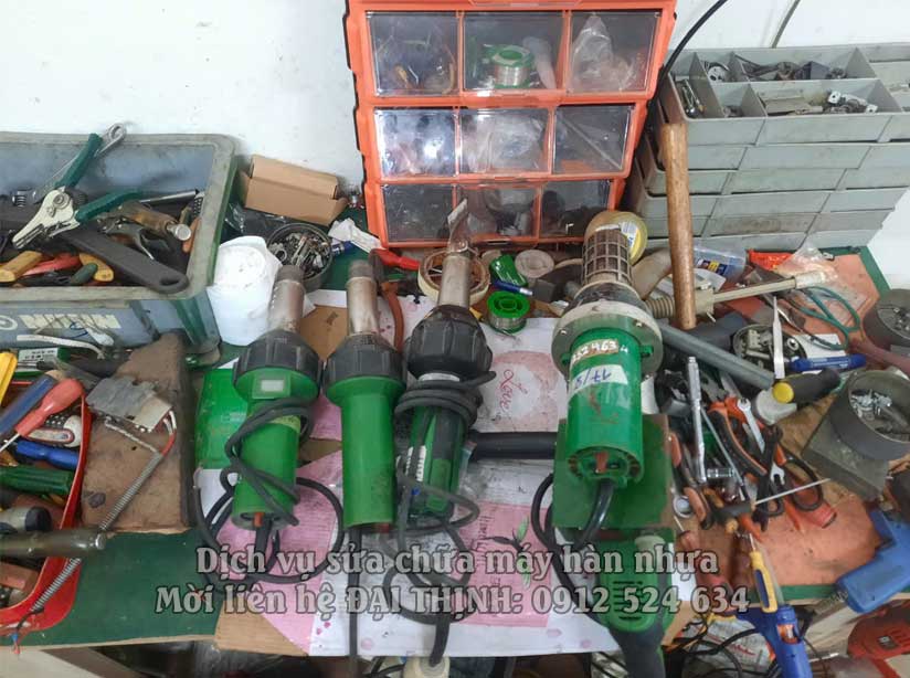 Dịch vụ sửa chữa bảo dưỡng m&aacute;y h&agrave;n nhựa của ĐẠI THỊNH
